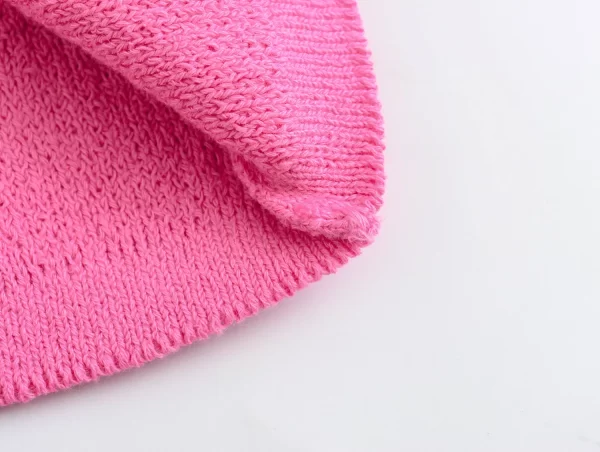 Women's thin knitted female cardigan jacket 2024 summer long-sleeved O-neck slim sweater female short top Y2K short jacket - Image 6