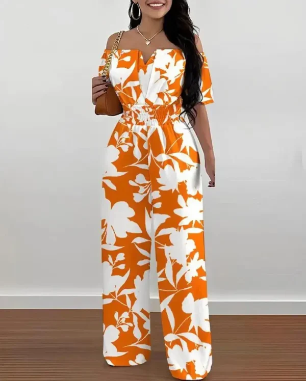 Elegant women jumpsuit, elegant street clothing, women's wide leg Bailey sleeveless tight fitting suit, 2024 high-altitude jump - Image 18