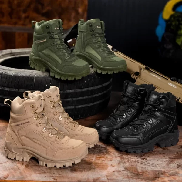 New Boots Men Special Force Desert Combat Shoes Men Outdoor Hunting Trekking Camping Boots Man Tactical Boot Work Shoes - Image 30