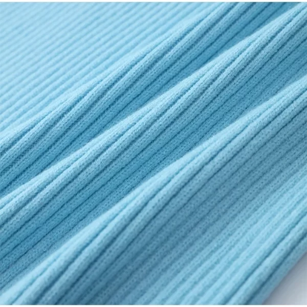 2024 New Fashion Dresses Elegant Sexy Single Slim Breasted Knitted Dresses Women High Street Solid O Neck Short Sleeve Dress - Image 20