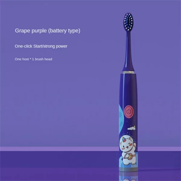 Children Sonic Electric Toothbrush IPX7 Waterproof Sonic Electric Toothbrush Portable USB Charging Sonic Brush Dental Cares - Image 25