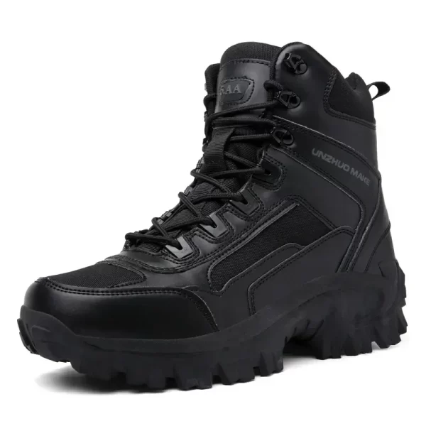 Men sport Boots shoes Boots Mens Men's Desert Waterproof  Ankle New Men Outdoor Sneakers Boots Work Safety Shoes Hiking Shoes - Image 7