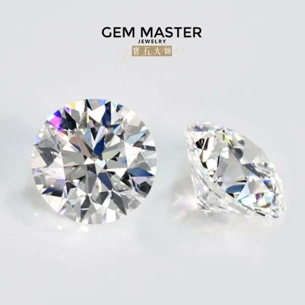 Lab Grown Diamond Round Brilliant IGI GIA certificate DEFG VVS Loose Diamond 1ct 2ct 3ct CVD HPHT Lab Diamond Custom shape - Image 4