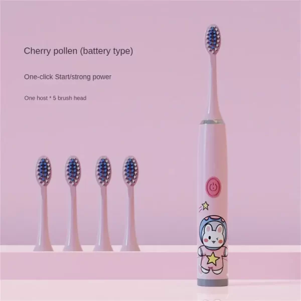 Children Sonic Electric Toothbrush IPX7 Waterproof Sonic Electric Toothbrush Portable USB Charging Sonic Brush Dental Cares - Image 7
