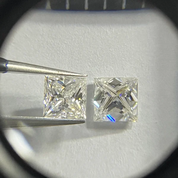 D Color Super White Moissanite Diamond Round / Oval / Pear / Radiant / Emerald / Heart / Princess / Cushion / Asscher Shape - Image 41