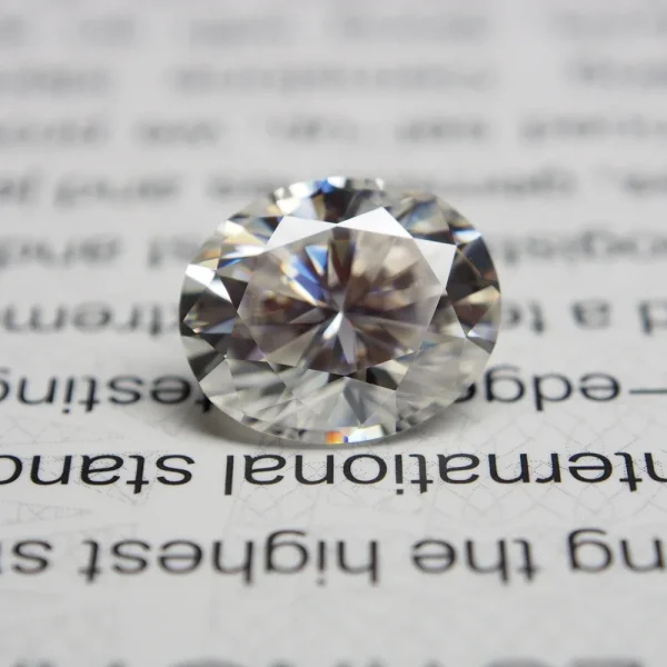 D Color Super White Moissanite Diamond Round / Oval / Pear / Radiant / Emerald / Heart / Princess / Cushion / Asscher Shape - Image 50