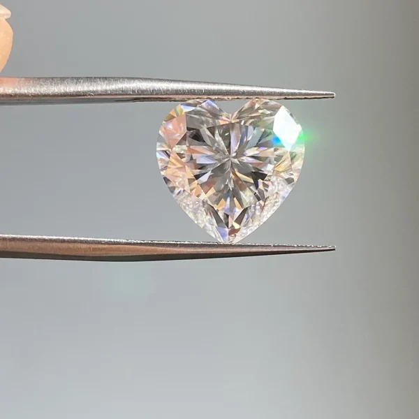 D Color Super White Moissanite Diamond Round / Oval / Pear / Radiant / Emerald / Heart / Princess / Cushion / Asscher Shape - Image 30