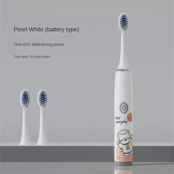 Children Sonic Electric Toothbrush IPX7 Waterproof Sonic Electric Toothbrush Portable USB Charging Sonic Brush Dental Cares - Image 11