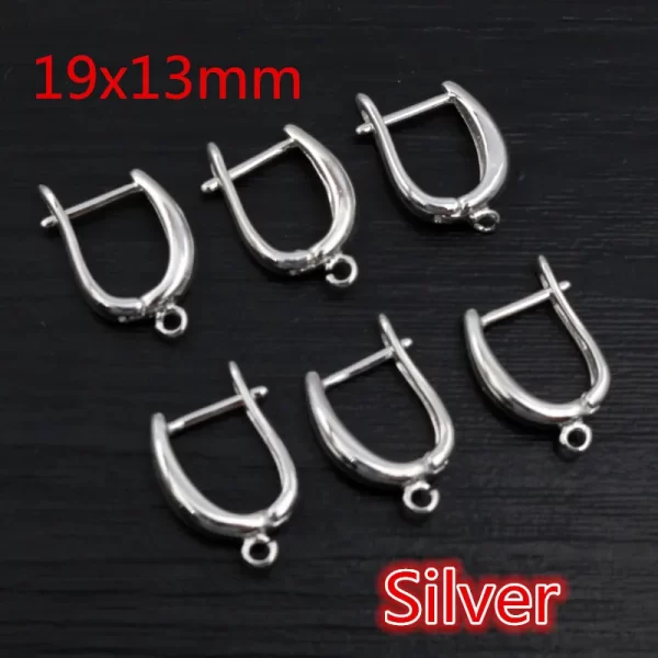 10pcs 2-Styles Bronze French Earring Hooks Lever Back Open Loop Setting for DIY Earring Clips Clasp Jewelry Making Accessories - Image 19
