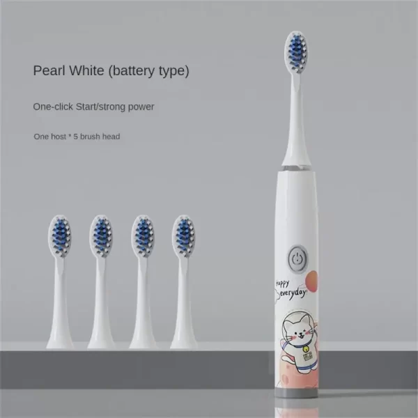 Children Sonic Electric Toothbrush IPX7 Waterproof Sonic Electric Toothbrush Portable USB Charging Sonic Brush Dental Cares - Image 22