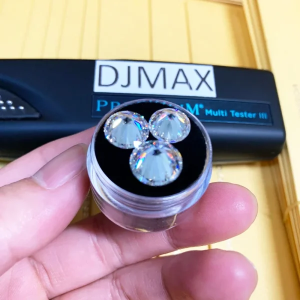 D Color Super White Moissanite Diamond Round / Oval / Pear / Radiant / Emerald / Heart / Princess / Cushion / Asscher Shape - Image 28
