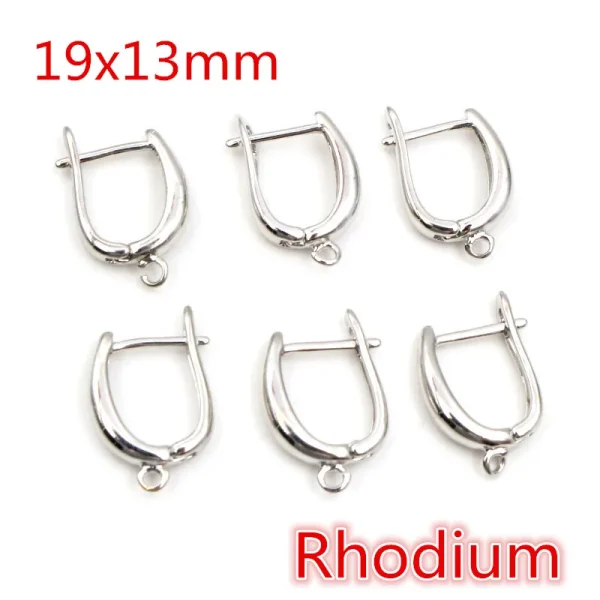 10pcs 2-Styles Bronze French Earring Hooks Lever Back Open Loop Setting for DIY Earring Clips Clasp Jewelry Making Accessories - Image 17