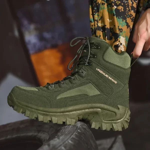 New Boots Men Special Force Desert Combat Shoes Men Outdoor Hunting Trekking Camping Boots Man Tactical Boot Work Shoes - Image 24
