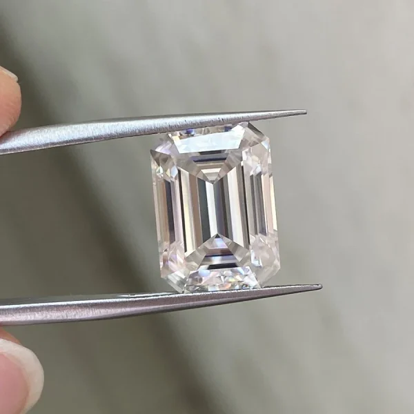 D Color Super White Moissanite Diamond Round / Oval / Pear / Radiant / Emerald / Heart / Princess / Cushion / Asscher Shape - Image 59