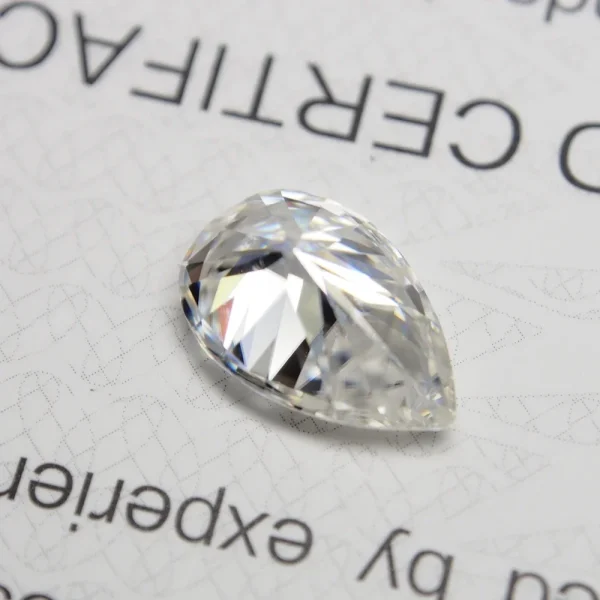 D Color Super White Moissanite Diamond Round / Oval / Pear / Radiant / Emerald / Heart / Princess / Cushion / Asscher Shape - Image 66