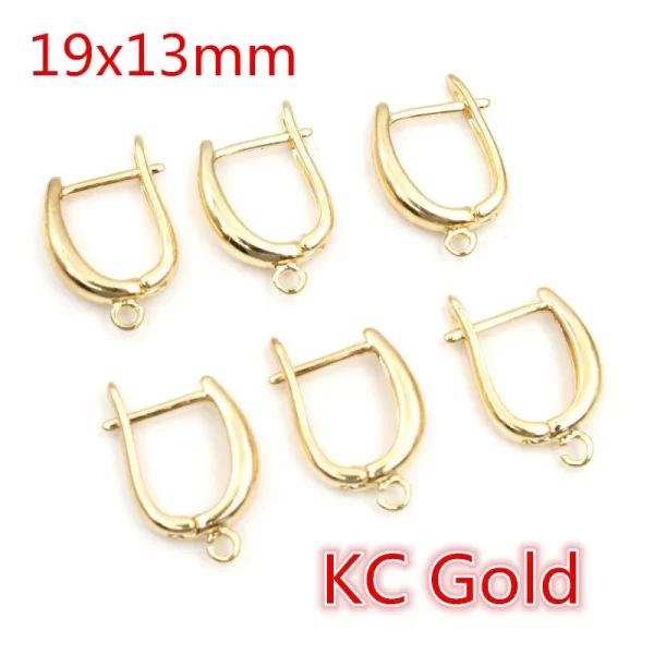 10pcs 2-Styles Bronze French Earring Hooks Lever Back Open Loop Setting for DIY Earring Clips Clasp Jewelry Making Accessories - Image 15