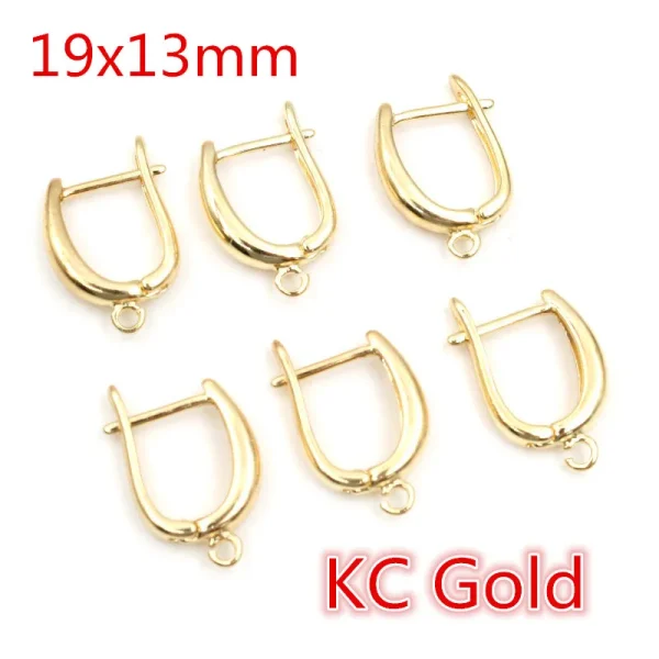 10pcs 2-Styles Bronze French Earring Hooks Lever Back Open Loop Setting for DIY Earring Clips Clasp Jewelry Making Accessories - Image 15
