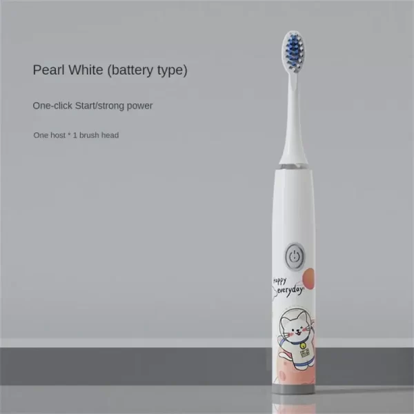 Children Sonic Electric Toothbrush IPX7 Waterproof Sonic Electric Toothbrush Portable USB Charging Sonic Brush Dental Cares - Image 16
