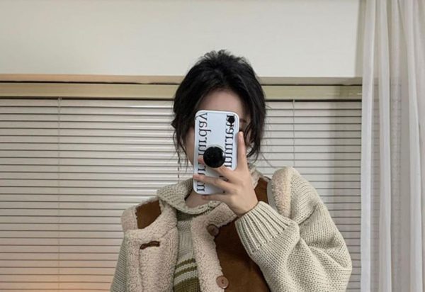 Reversible Vests New Spring Autumn Women Plush Waistcoat Winter Warm Thick Vests Sleeveless Jacket Ladies Coats - Image 28