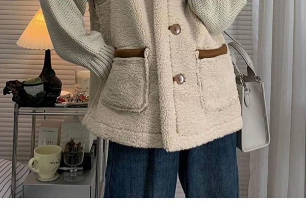 Reversible Vests New Spring Autumn Women Plush Waistcoat Winter Warm Thick Vests Sleeveless Jacket Ladies Coats - Image 11
