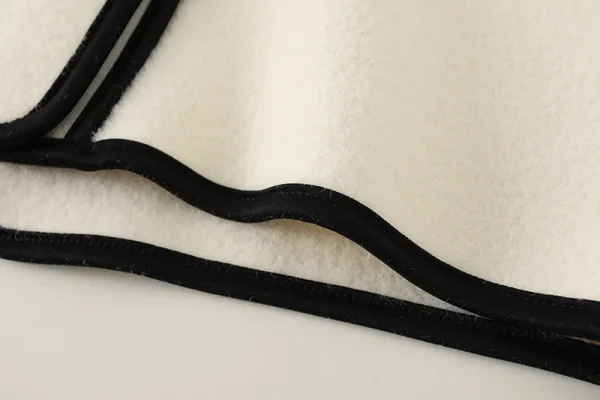 Fashion Coats for Women 2024 Loose Standing Collar Solid Short Women's Jacket Contrast Color Design White Black Autumn Outerwear - Image 42