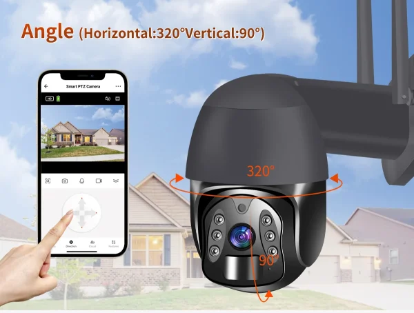 1080P Tuya network CAcMERA Smart Cloud  PTZ IP Indoor  Auto Tracking Google Home Alexa Surveillance CCTV Security - Image 15
