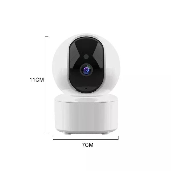 TYSH Wall Mounting Surveillance Ip Smart  Tuya Wifi Cctv Mini Ptz Home Security s Plug&Usb Cable Power Supply - Image 15
