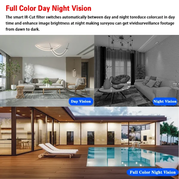 TUYA Smart 8CH NVR Recorder 4K 8MP CCTV Video Surveillance POE System Color Night Vision Human Detect Smart Security MonitorKit - Image 5