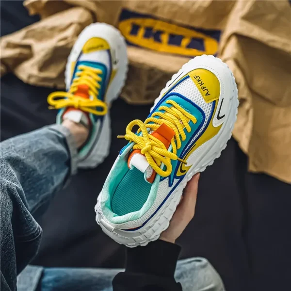 Mens Shoes 2024 Men's Sports Sneakers Men All Brands Summer Shoes Man Men's Air Force Running Male Sneakers on Promotion Sneaker - Image 4