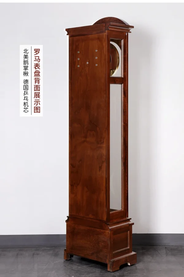 Chinese Style the Grandfather Clock Germany Hermle Imported Movement Light Luxury Mechanical Floor Clock the Grandfather Clock - Image 32