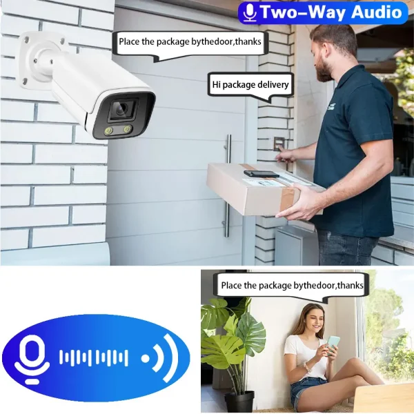 TUYA Smart 8CH NVR Recorder 4K 8MP CCTV Video Surveillance POE System Color Night Vision Human Detect Smart Security MonitorKit - Image 3