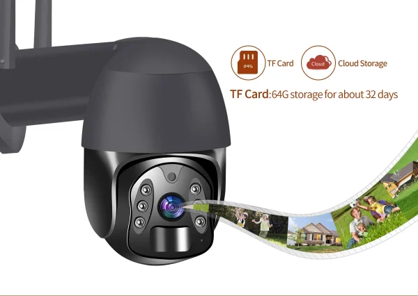 1080P Tuya network CAcMERA Smart Cloud  PTZ IP Indoor  Auto Tracking Google Home Alexa Surveillance CCTV Security - Image 19
