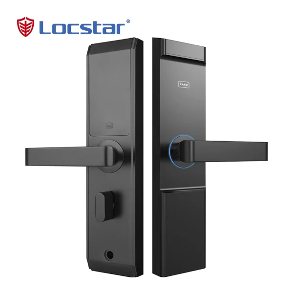 Locstar New Intelligent High-End Digital Offline Hotel Locking System Smart Card Hotel Handle Security Door Lock - Image 7