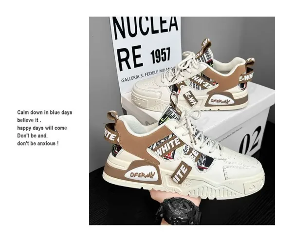 2024 Sports Casual Shoes Fashion Trend Non-Slip, Breathable, Wear-Resistant Shock-Proof Leisure Sports Shoes - Image 22