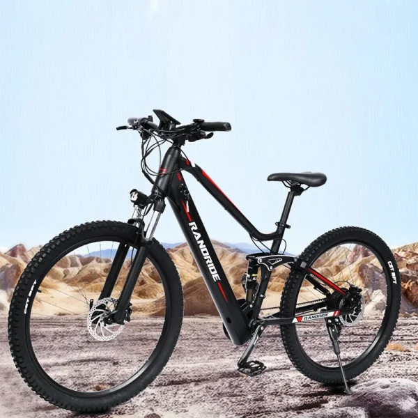 RANDRIDE YS90 1000W 48V Electric Bicycle SHIMANO Hydraulic Break Mountain Ebike Full Suspension Adult Bicycle and Electric Bike - Image 3