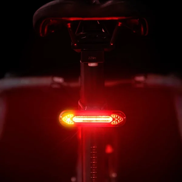 Bicycle Light USB Rechargeable Tail Light Warning Bike Rear Light Smart Wireless Remote Turn Signal Light LED Bicycle Lantern - Image 2