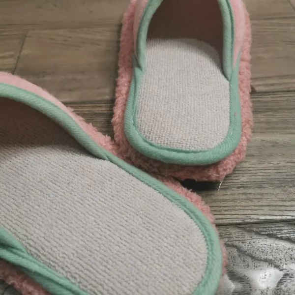 Microfibre Mop Slippers Solid Color Simple Wipeable Floor Mopping Sweeping Wood Floor Tile Cleaning Slippers Lazy Slippers - Image 6