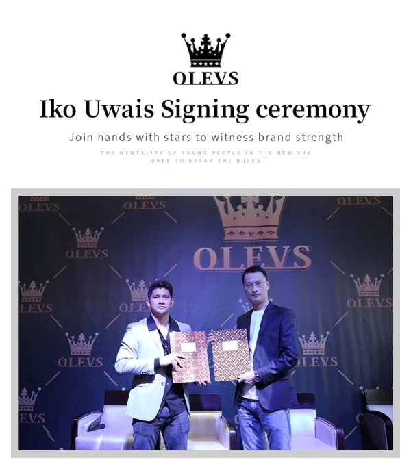 OLEVS Luxury Gold Watches for men waterproof stainless steel Big Face Quartz Watches Fashion Business WristWatches for Men - Image 29