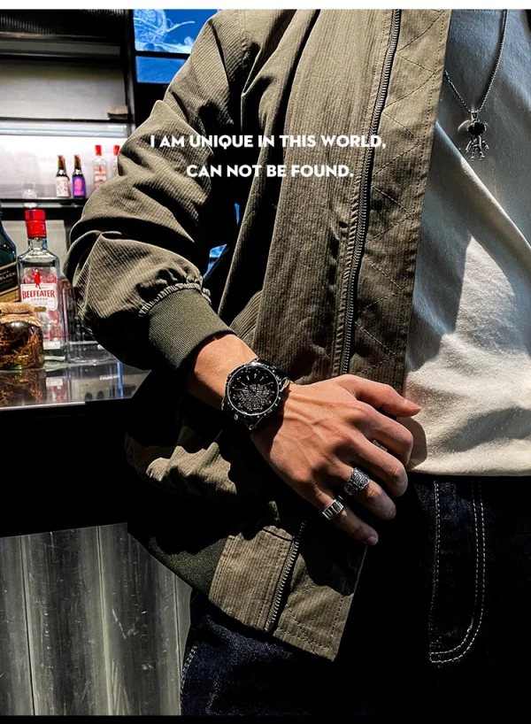 CILOA Twelve Knights of the Round Table Men's Watch Wormhole Concept Mechanical Watch Men's - Image 11