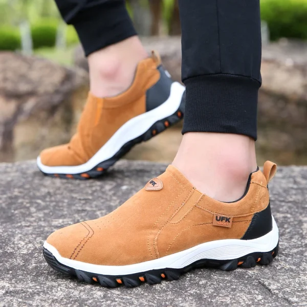 Dress Shoes  Loafers Sneakers Outdoors Breathable Flock Male Footwear Walking Comfortable for Men Plus Size 50 Men Casual Shoes - Image 21