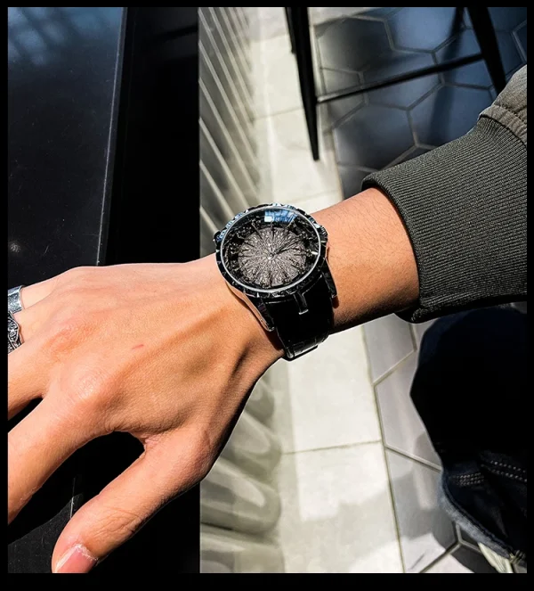CILOA Twelve Knights of the Round Table Men's Watch Wormhole Concept Mechanical Watch Men's - Image 13