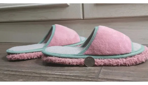 Microfibre Mop Slippers Solid Color Simple Wipeable Floor Mopping Sweeping Wood Floor Tile Cleaning Slippers Lazy Slippers - Image 11