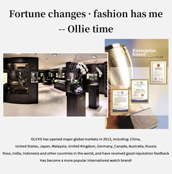 OLEVS Luxury Gold Watches for men waterproof stainless steel Big Face Quartz Watches Fashion Business WristWatches for Men - Image 30