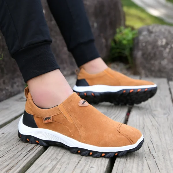 Dress Shoes  Loafers Sneakers Outdoors Breathable Flock Male Footwear Walking Comfortable for Men Plus Size 50 Men Casual Shoes - Image 2