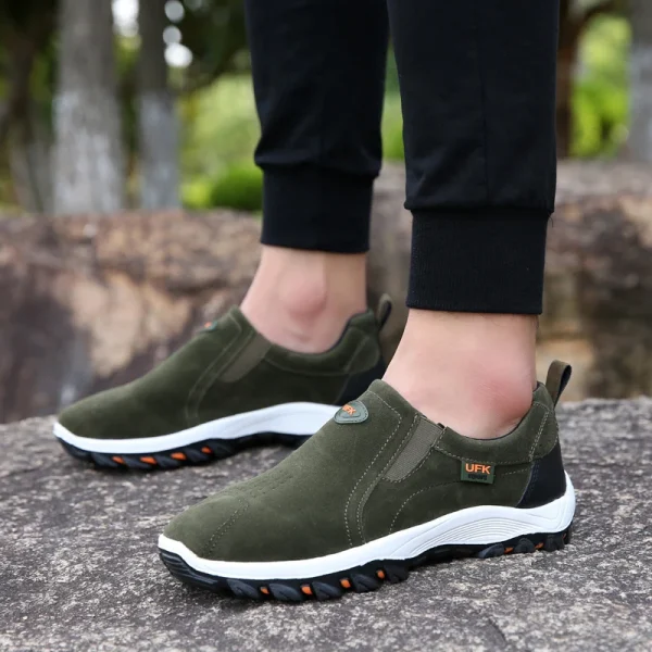 Dress Shoes  Loafers Sneakers Outdoors Breathable Flock Male Footwear Walking Comfortable for Men Plus Size 50 Men Casual Shoes - Image 6