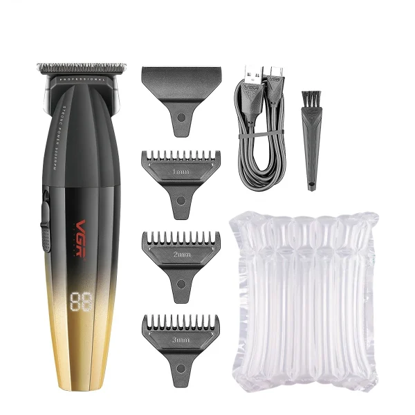 VGR Hair Clipper Electric Hair Cutting Machine Adjustable Hair Trimmer Cordless Barber Haircut 9000 RPM Clipper for Men V-003 - Image 12