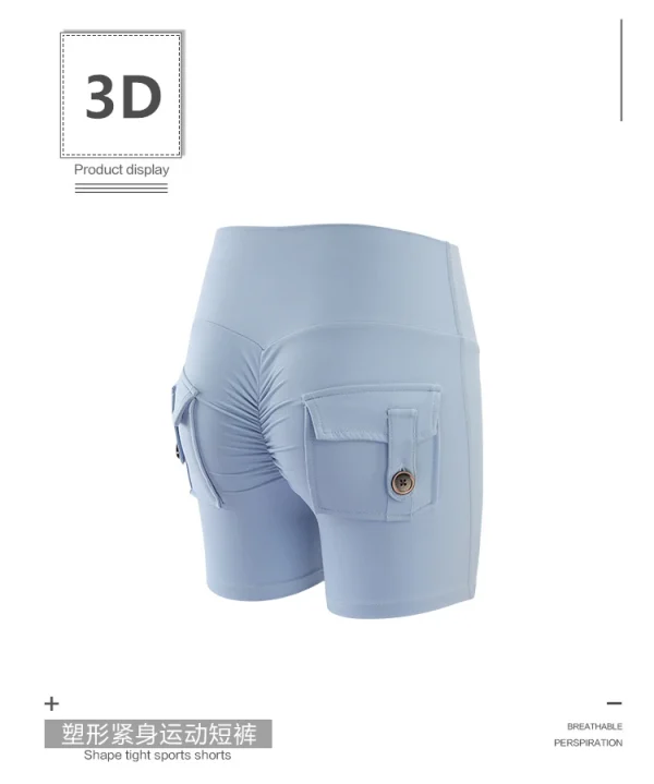 Casual Biker Shorts Women High Waist Seamless Workout Leggings Fitness Joggings Gym Tights Scrunch Butt Yoga Shorts Sportswear - Image 18