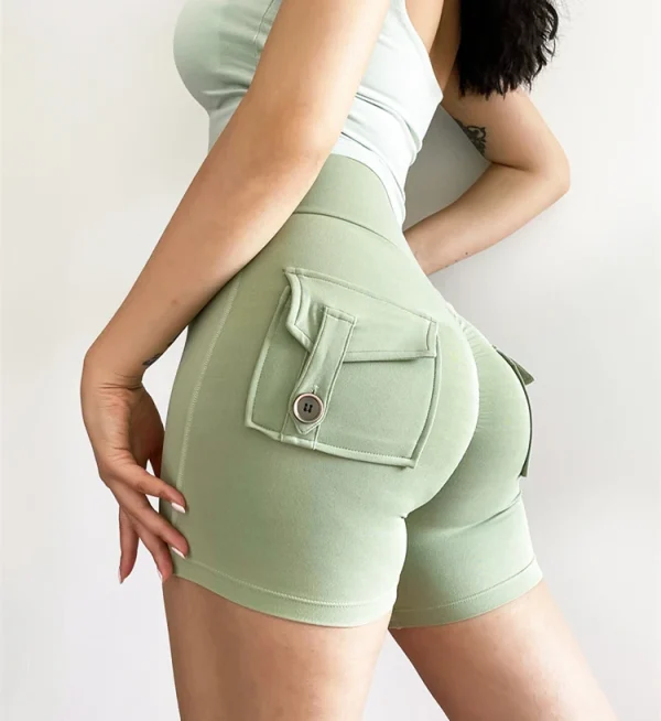Casual Biker Shorts Women High Waist Seamless Workout Leggings Fitness Joggings Gym Tights Scrunch Butt Yoga Shorts Sportswear - Image 36