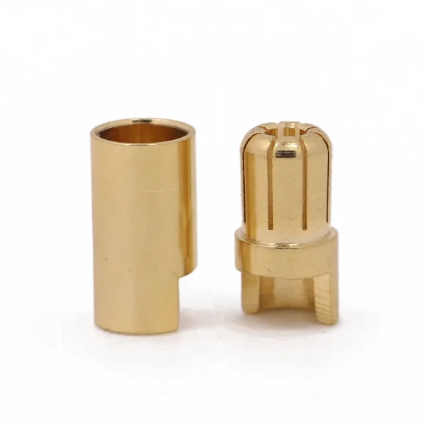 10pair 3.5mm 4mm 5.5mm 6mm 6.5mm Gold-plated Bullet Plug with Gap High Current Banana Connector DIY easy soldering - Image 4