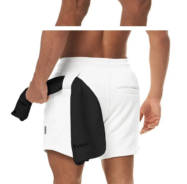 Men's Cotton Summer Gym Sweatpants Running Shorts Sports Jogging Fitness Shorts Men Sweat Shorts Bodybuilding Short Casual Pants - Image 30